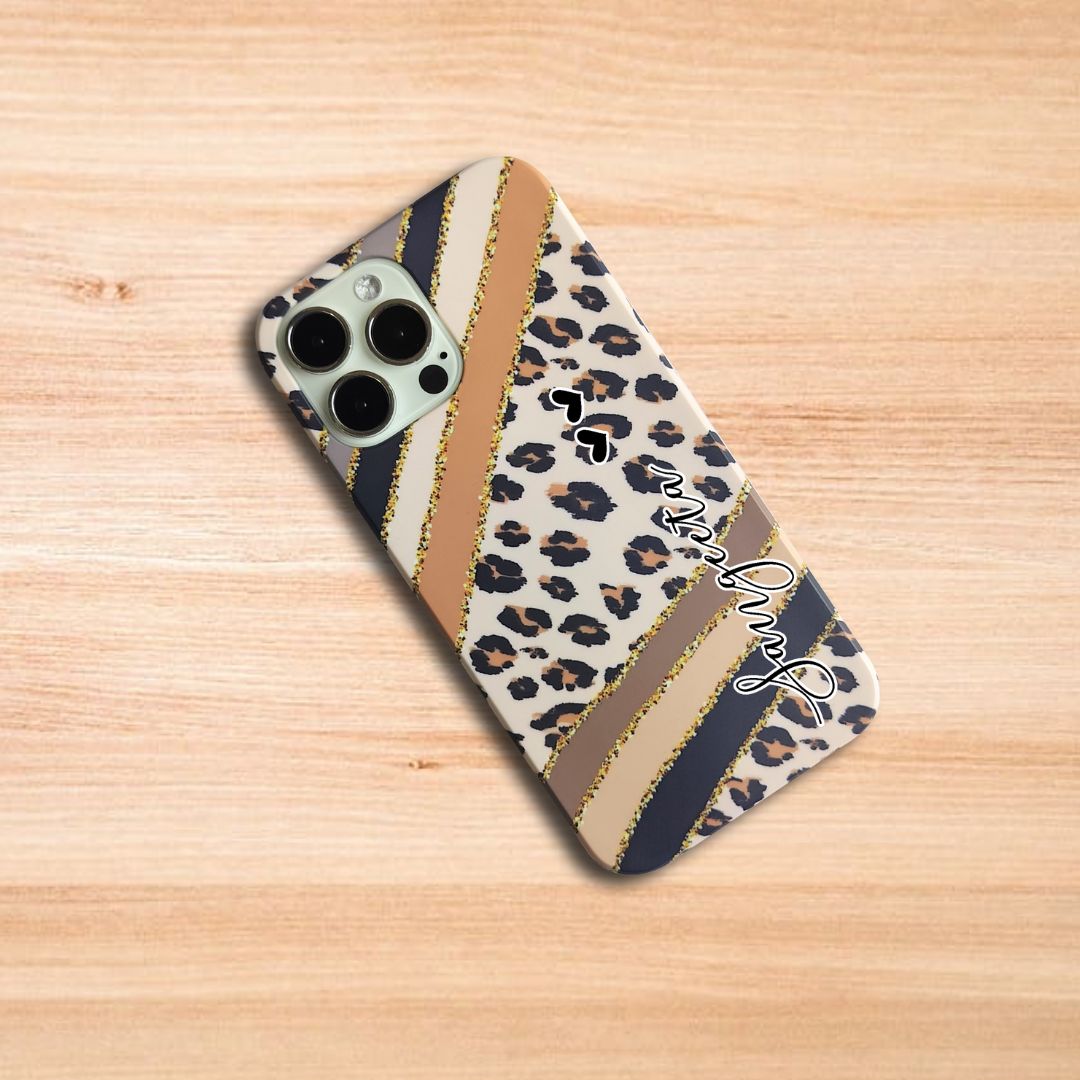 The Leopard Marble Phone Cover Case For Oppo