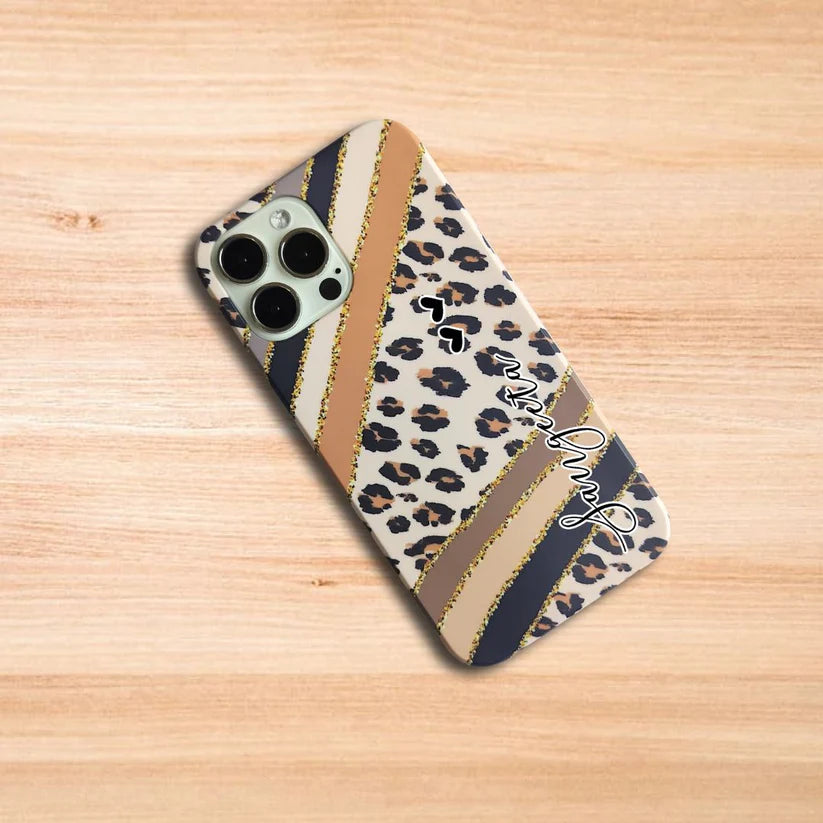 The Leopard Marble Phone Cover Case For Vivo