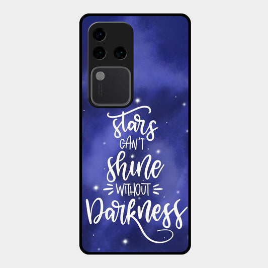 Star Glossy Metal Case Cover For Vivo