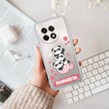 Tino Panda Customize Anti Yellow Case For OnePlus 13R 5G