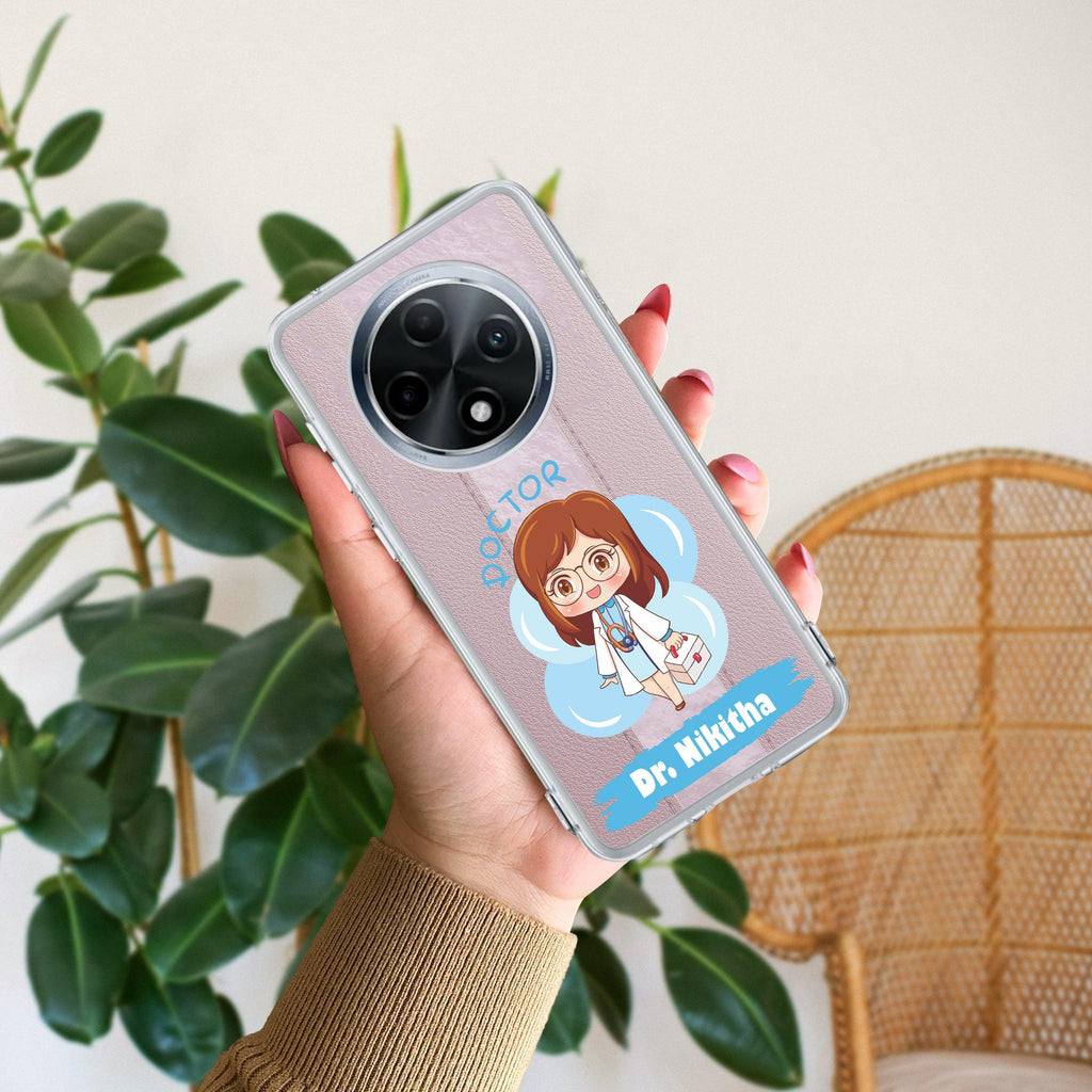 Future Doctor Transparent Silicon Case For Oppo Reno 11 Pro 5G