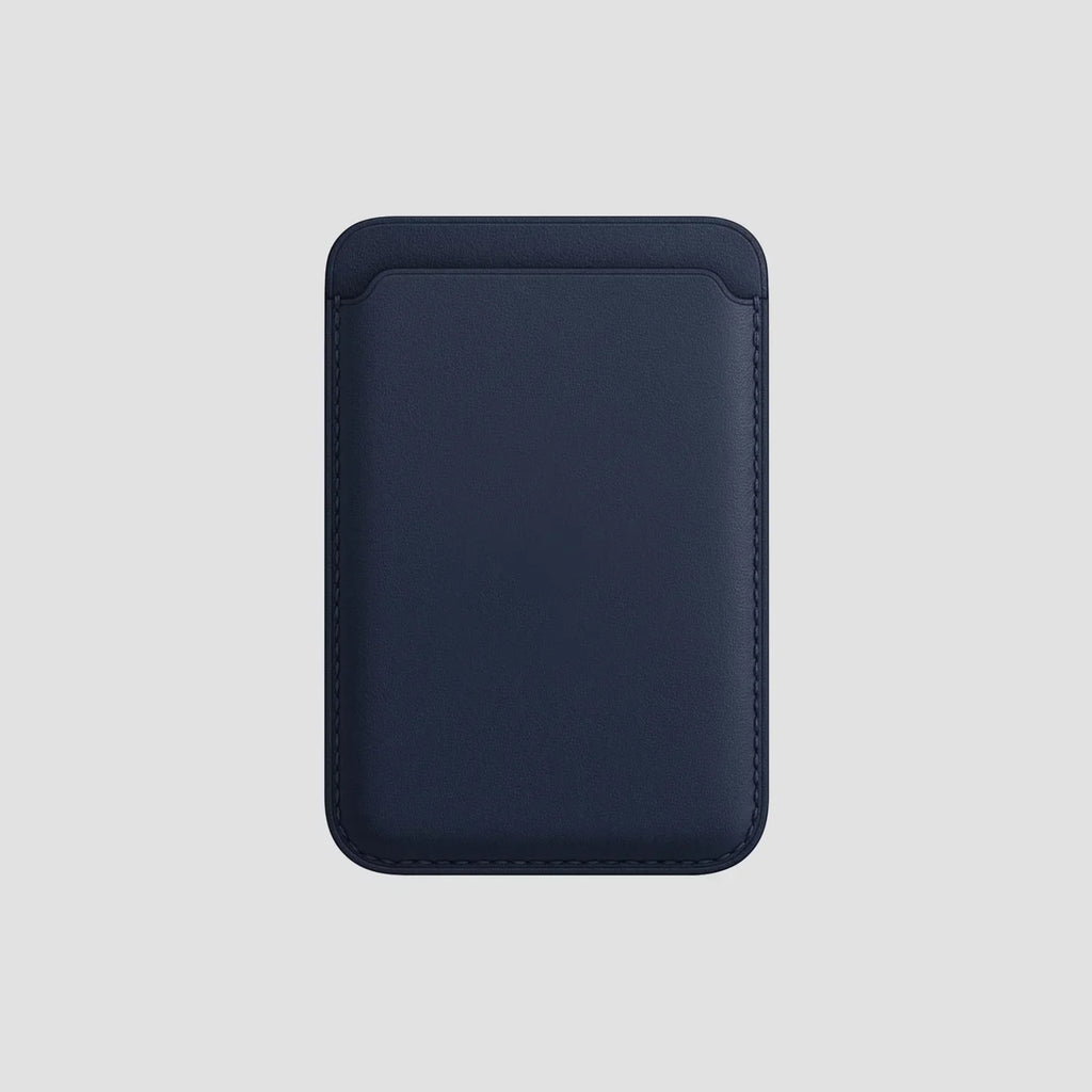Signature Leather MagSafe Wallet for iPhone (Deep Blue) - ShopOnCliQ