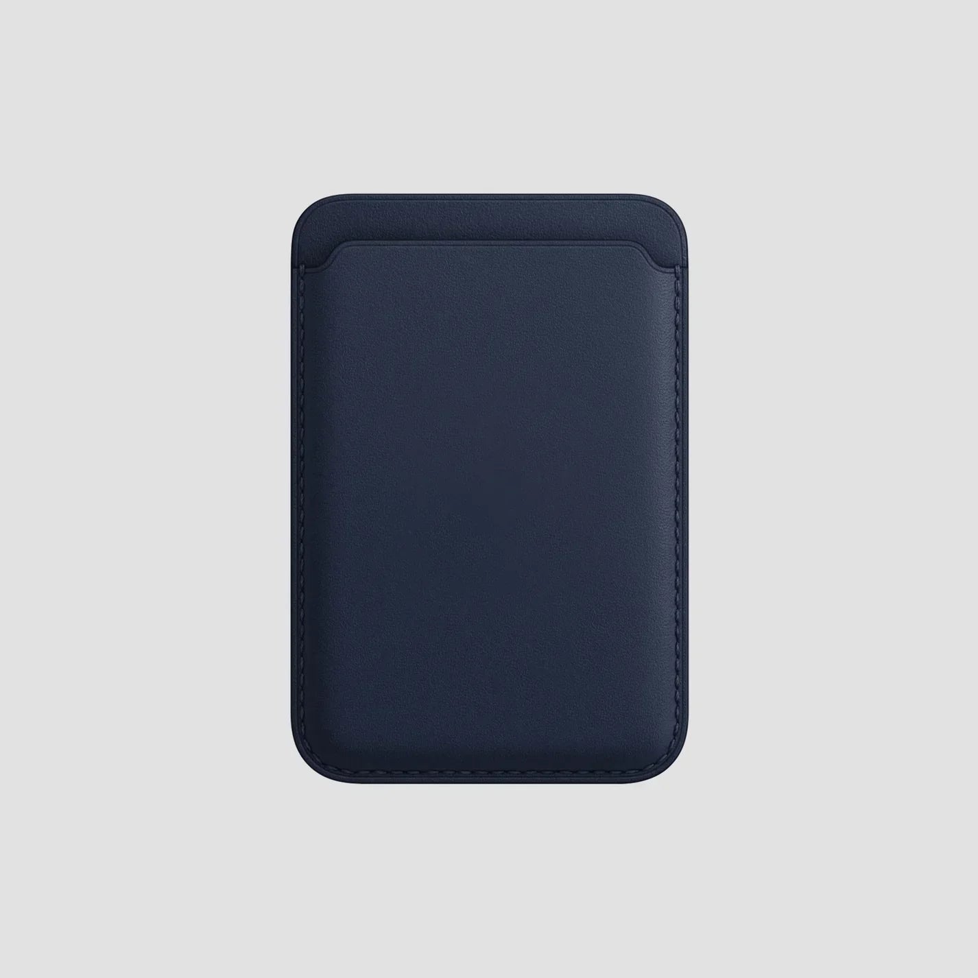 Signature Leather MagSafe Wallet for iPhone (Deep Blue) - ShopOnCliQ