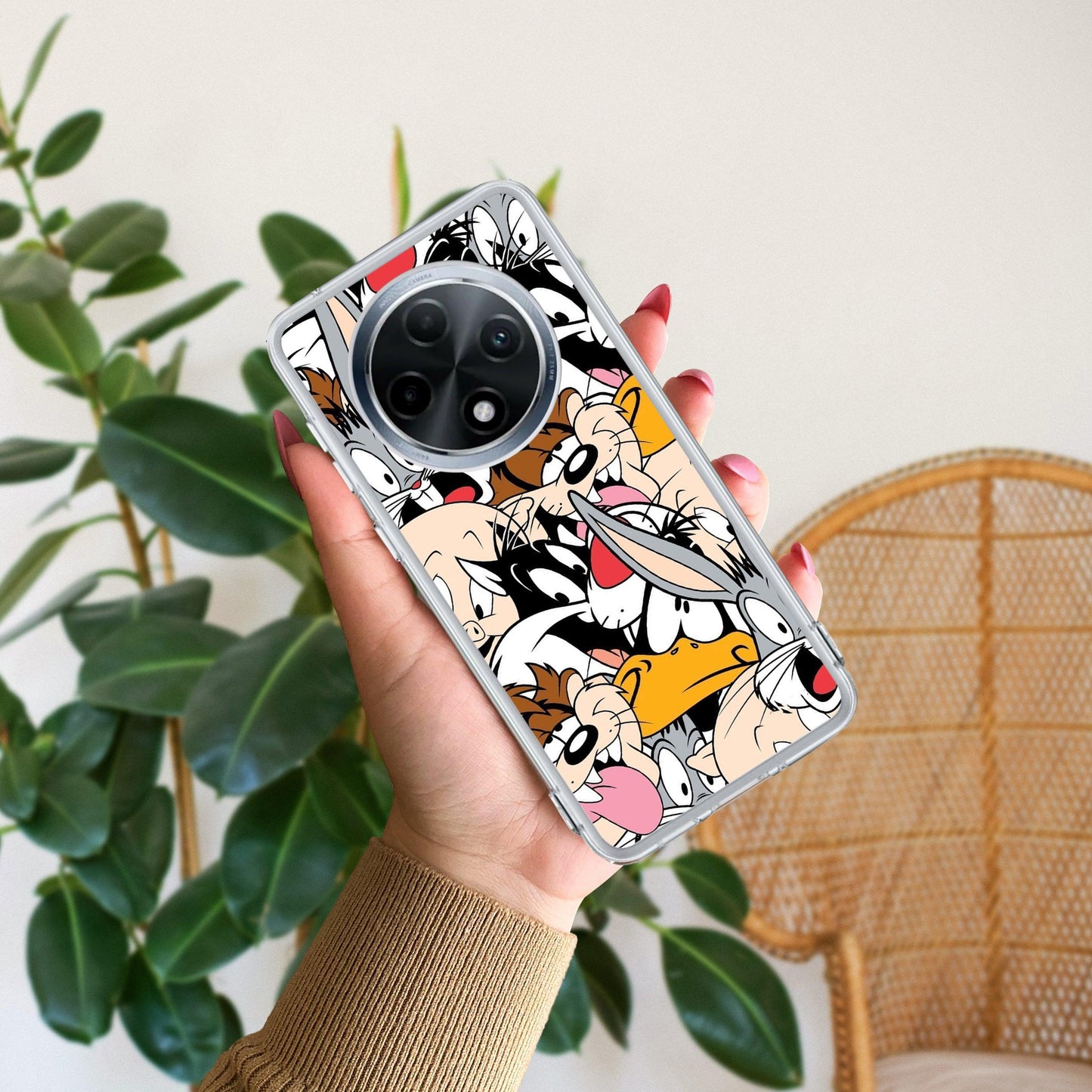 Cute Bugs Bunny Silicon Case For Oppo