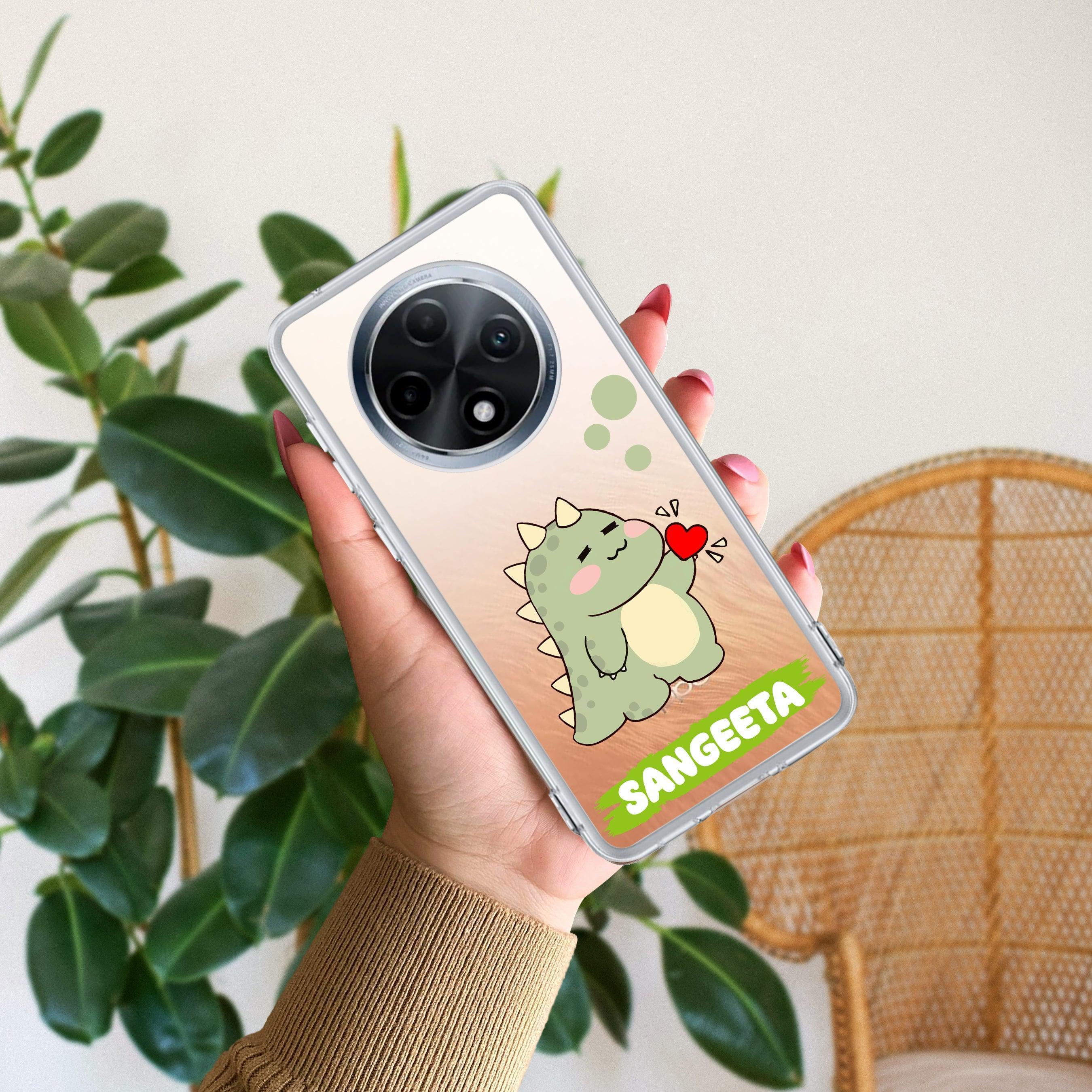 Mini Dino Customize Anti Yellow Case For Oppo F27 5G