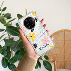 Multi Floral Customize Transparent Silicon Case For Realme/Narzo - ShopOnCliQ