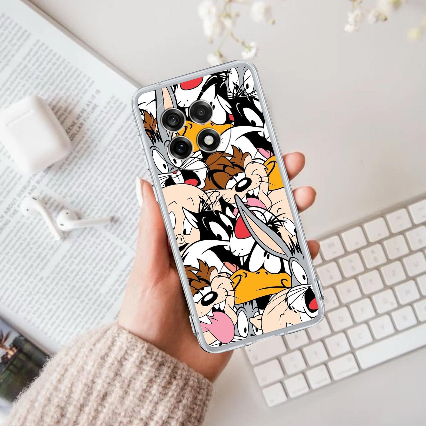 Cute Bugs Bunny Silicon Case For OnePlus