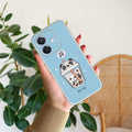 Cartoon Milk Tea We Bare Bears Anti Yellow Case For Oppo A3x / Oppo A3