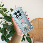 Love Couple Customize Transparent Silicon Case For Mi 11X 5G / Mi 11X Pro 5G