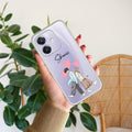 Love Couple Customize Anti Yellow Case For Oppo A5 Pro 5G