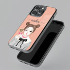 Candy Wink Customize Glass Case Cover For iQOO - ShopOnCliQ