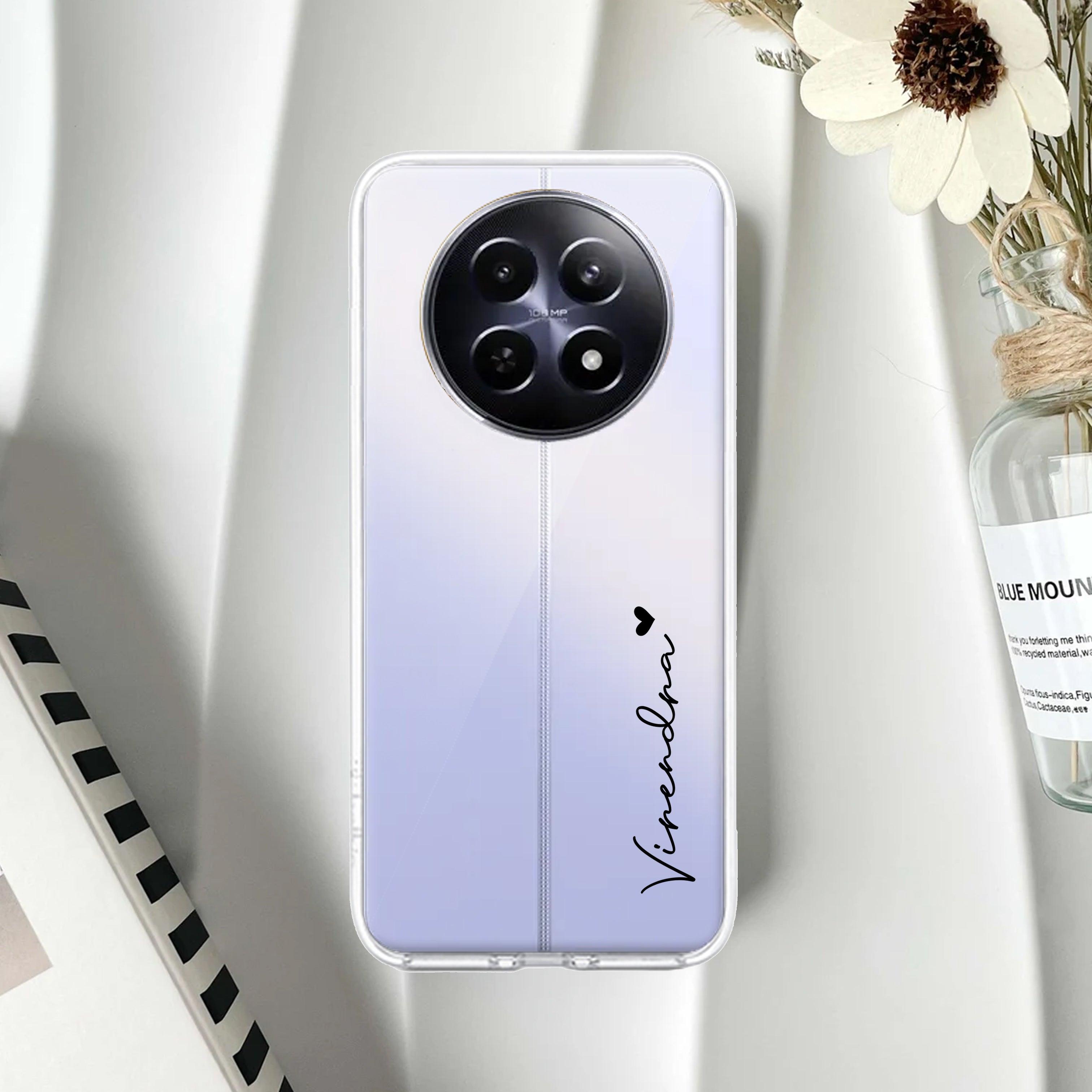 Customize Name Transparent Silicon Case For Realme/Narzo - ShopOnCliQ