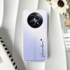 Customize Name Transparent Silicon Case For Realme/Narzo - ShopOnCliQ