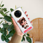 Little Girl Customize Transparent Silicon Case For Realme 12 Plus 5G