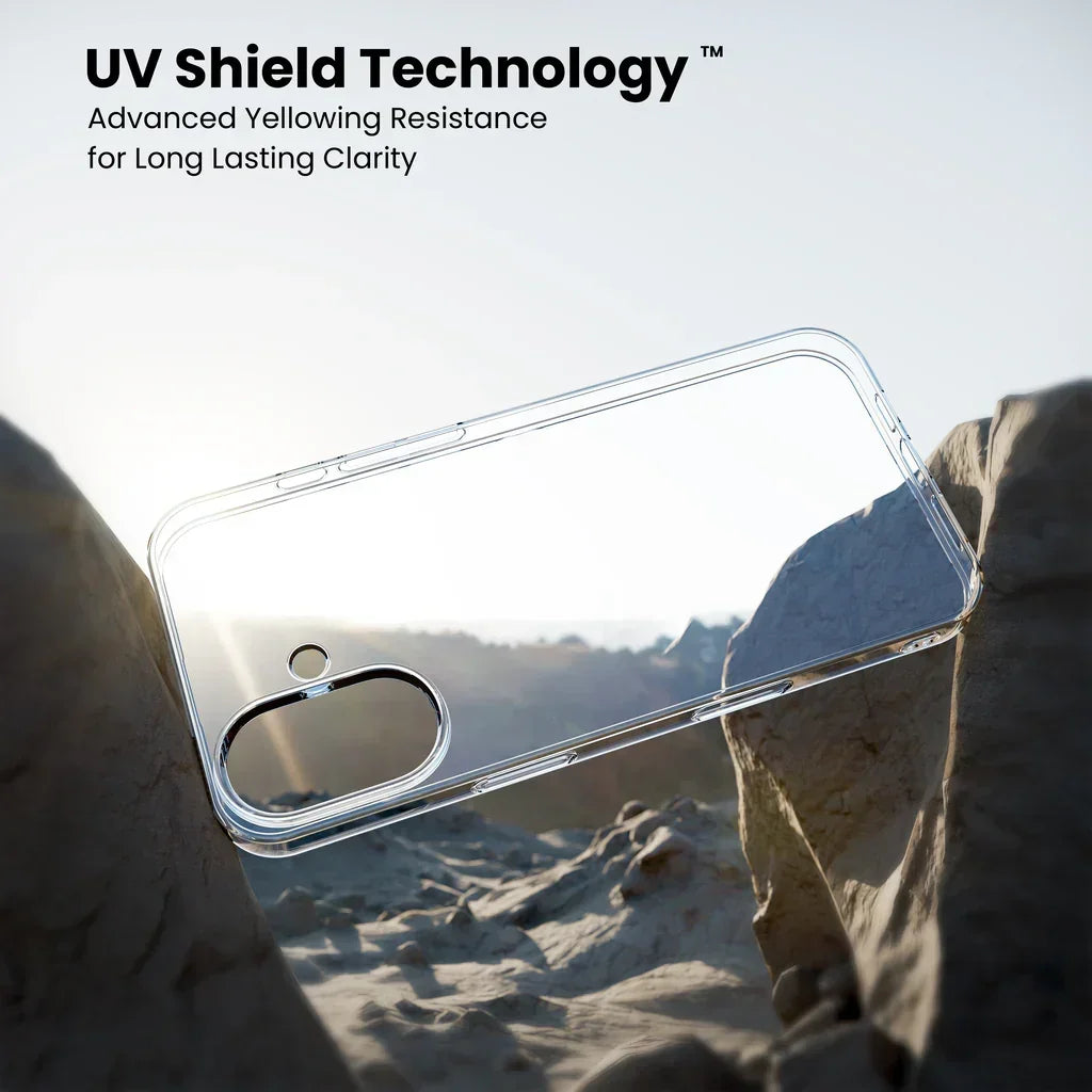 Anti Yellow Clear Case For iPhone 16 - ShopOnCliQ