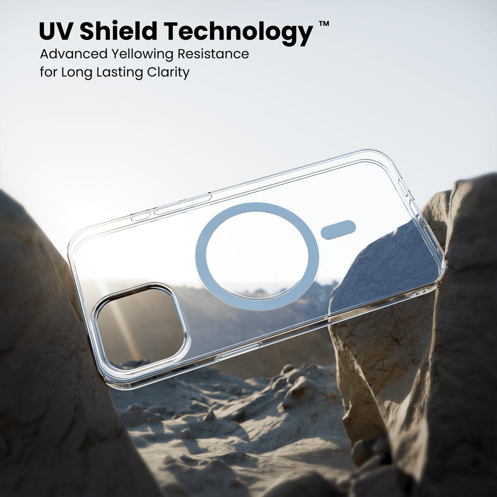 Anti Yellow Clear Case For iPhone 14