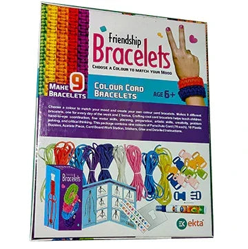 Friendship Bracelets – Colour Cord Bracelet Making Kit - ShopOnCliQ