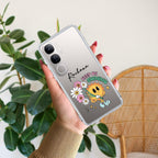 Keep Shining Customize Transparent Silicon Case For Vivo V21 5G