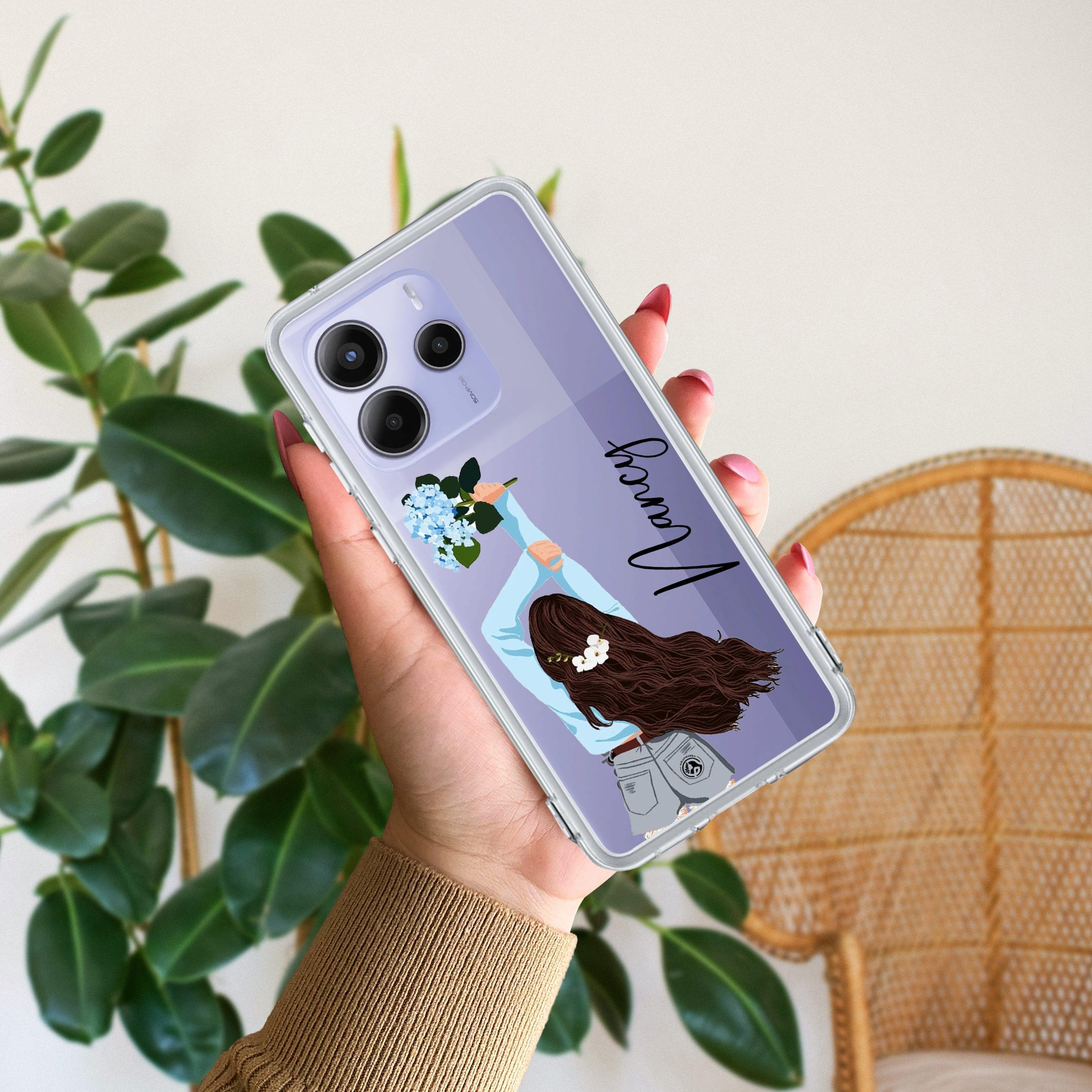 Flower Fusion Customize Transparent Silicon Case For Redmi/Xiaomi - ShopOnCliQ