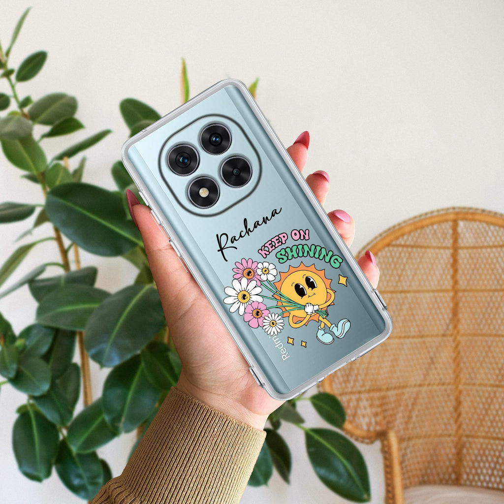 Keep Shining Customize Transparent Silicon Case For Mi 11X 5G / Mi 11X Pro 5G