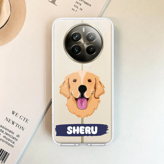 Dog Lovers Customize Transparent Silicon Case For Realme/Narzo