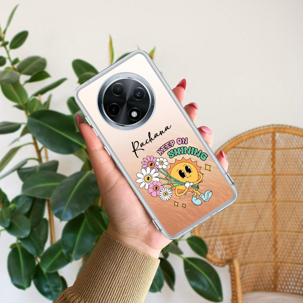 Keep Shining Customize Anti Yellow Case For Oppo F27 5G
