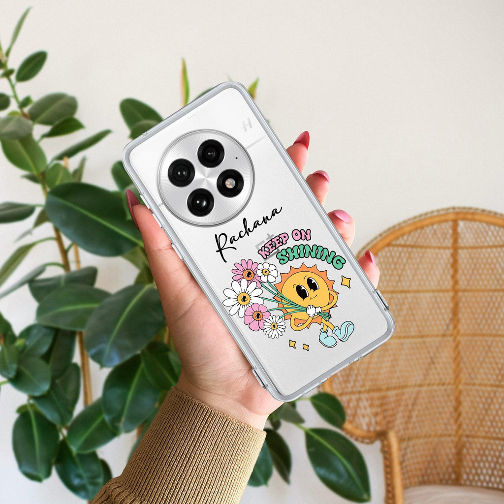 Keep Shining Customize Transparent Silicon Case For OnePlus - ShopOnCliQ