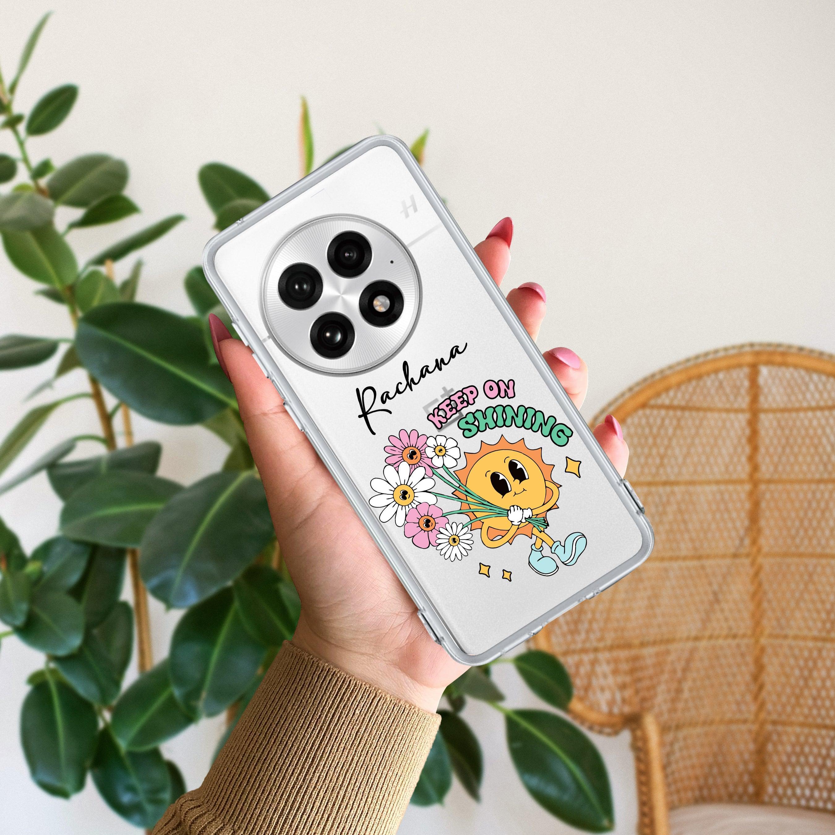 Keep Shining Customize Transparent Silicon Case For OnePlus - ShopOnCliQ