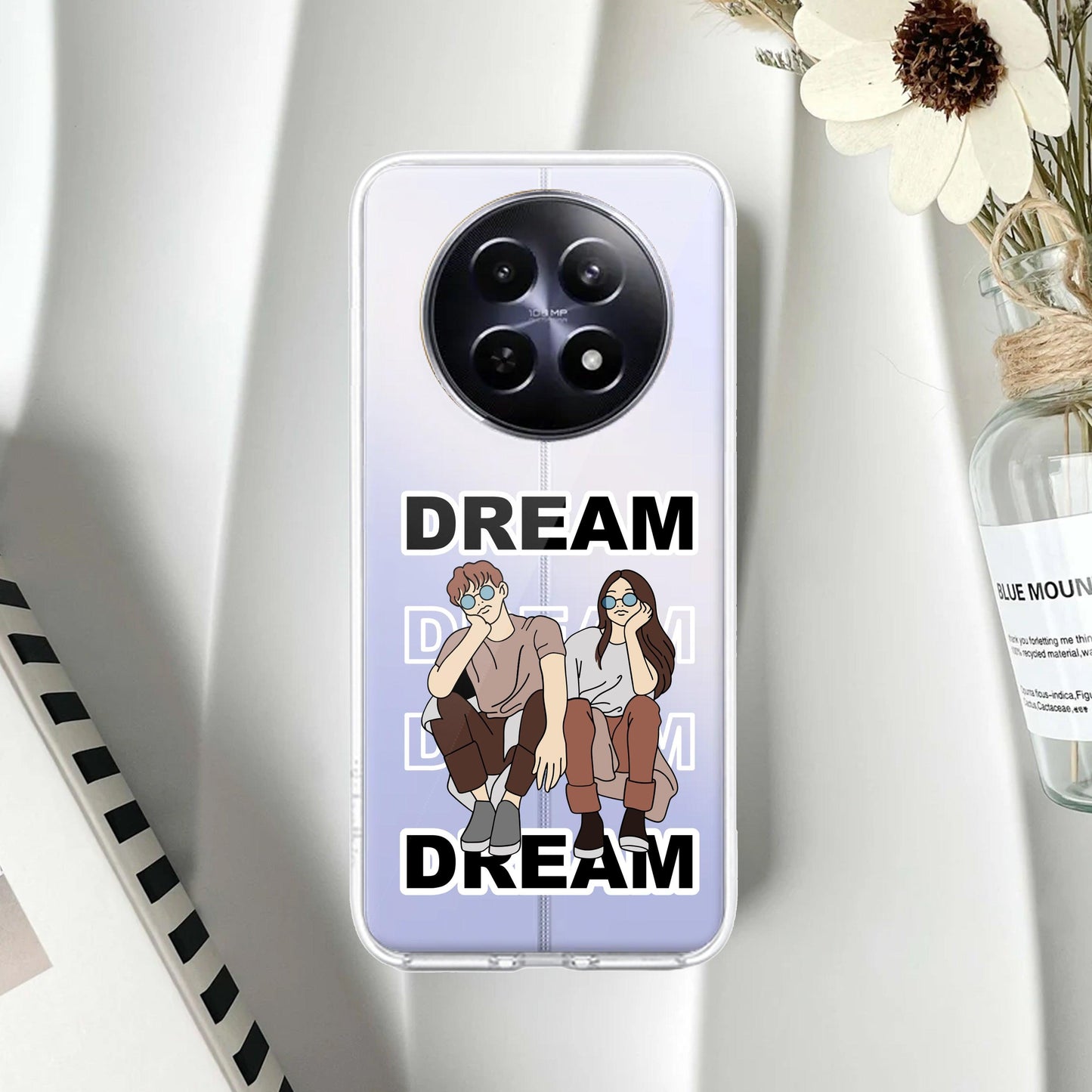 Couple Dream Transparent Silicon Case For Realme/Narzo