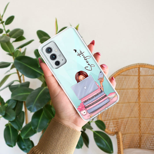 Lady Planner Customize Transparent Silicon Case For OnePlus