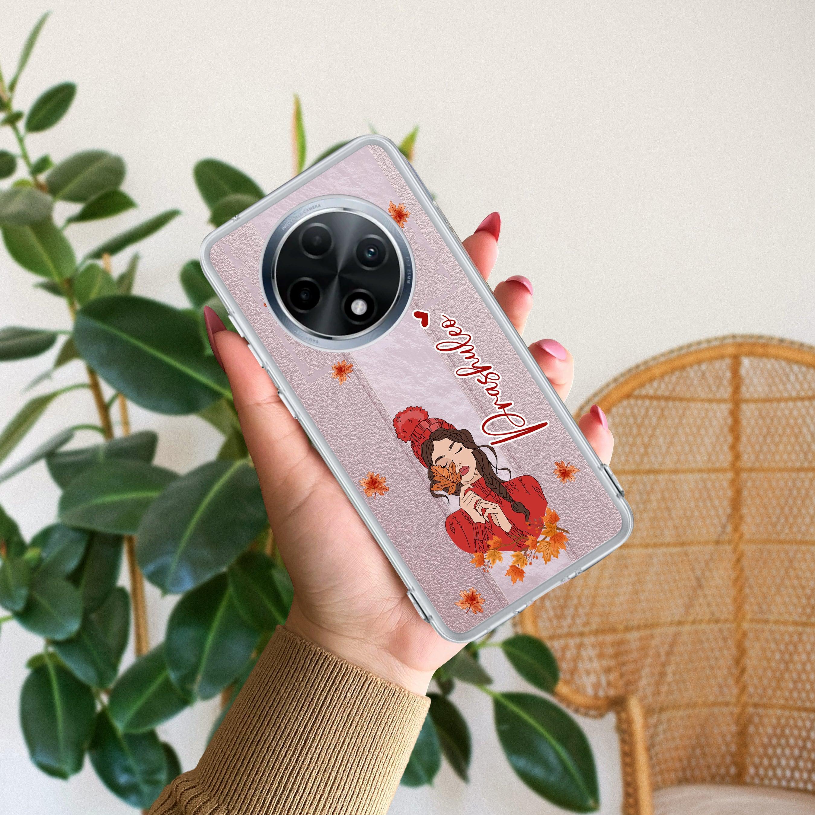 Daisy Flower Customize Transparent Silicon Case For Oppo Reno 11 Pro 5G