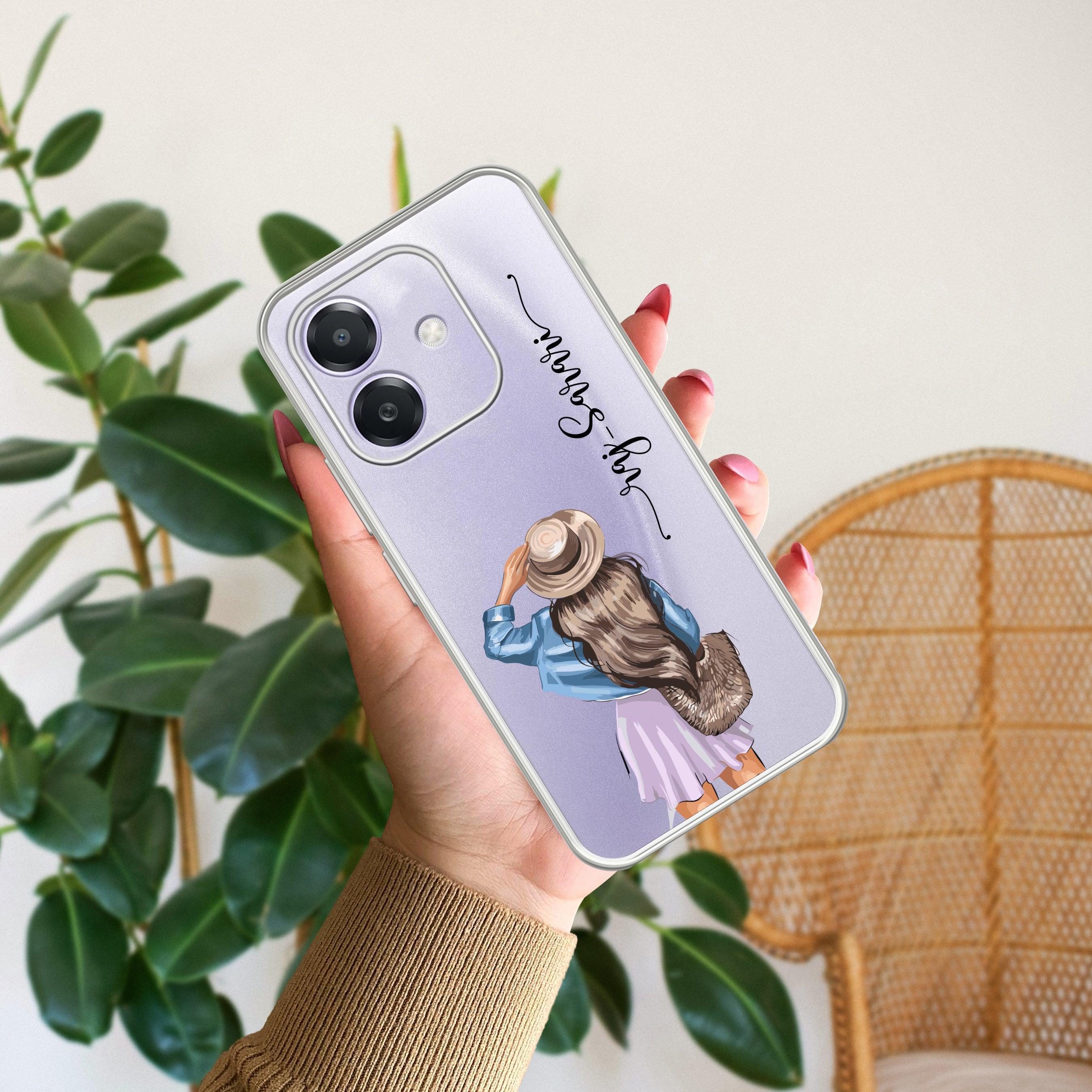 Girl With Hat Customize Transparent Silicon Case For Oppo - ShopOnCliQ