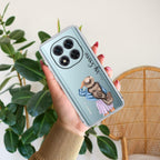 Girl With Hat Customize Transparent Silicon Case For Redmi/Xiaomi