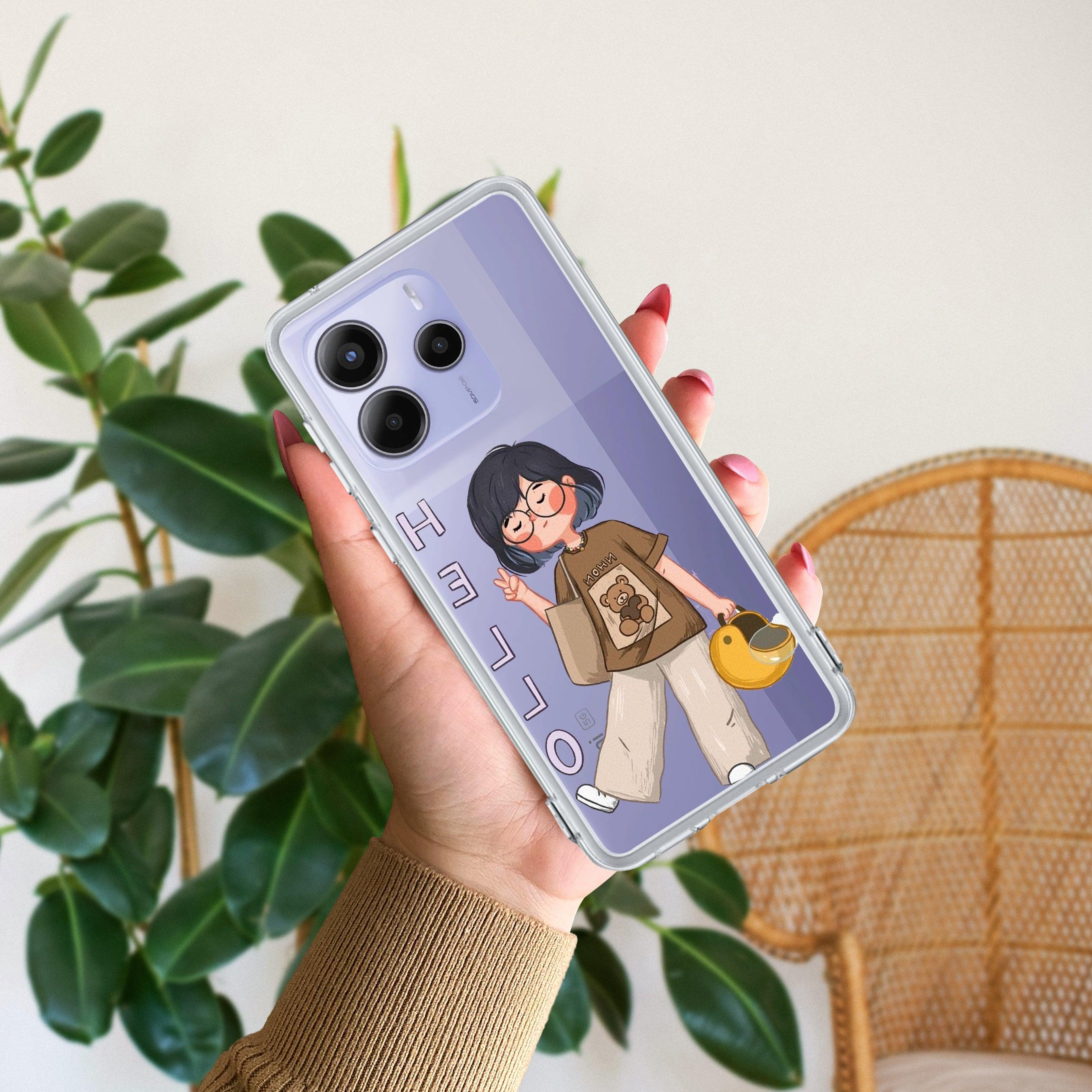 Hello Honey Transparent Silicon Case For Redmi/Xiaomi - ShopOnCliQ