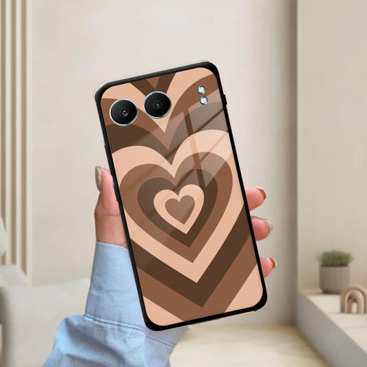 Latte Love Patter Glossy Metal Case Cover Coffee For OnePlus