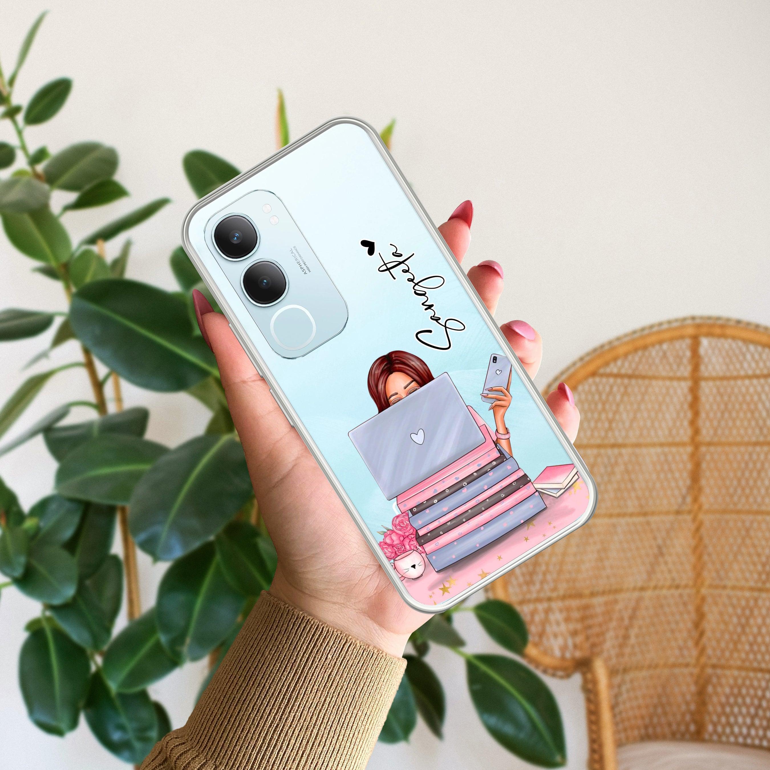 Lady Planner Customize Transparent Silicon Case For Vivo Y29 5G
