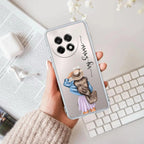 Girl With Hat Customize Anti Yellow Clear Phone Case For OnePlus