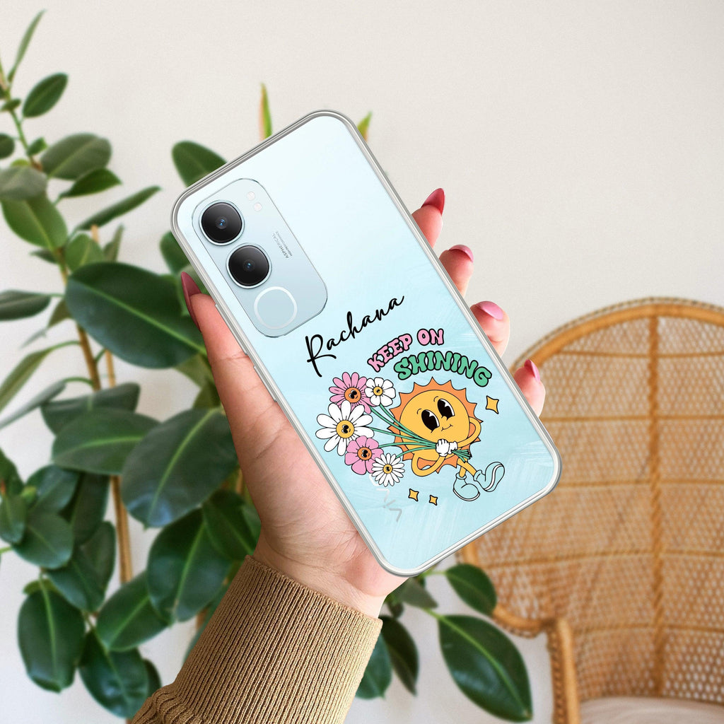 Keep Shining Customize Anti Yellow Case For Vivo Y29 5G