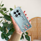 MultiColor Floral Customize Transparent Silicon Case For Mi 11i