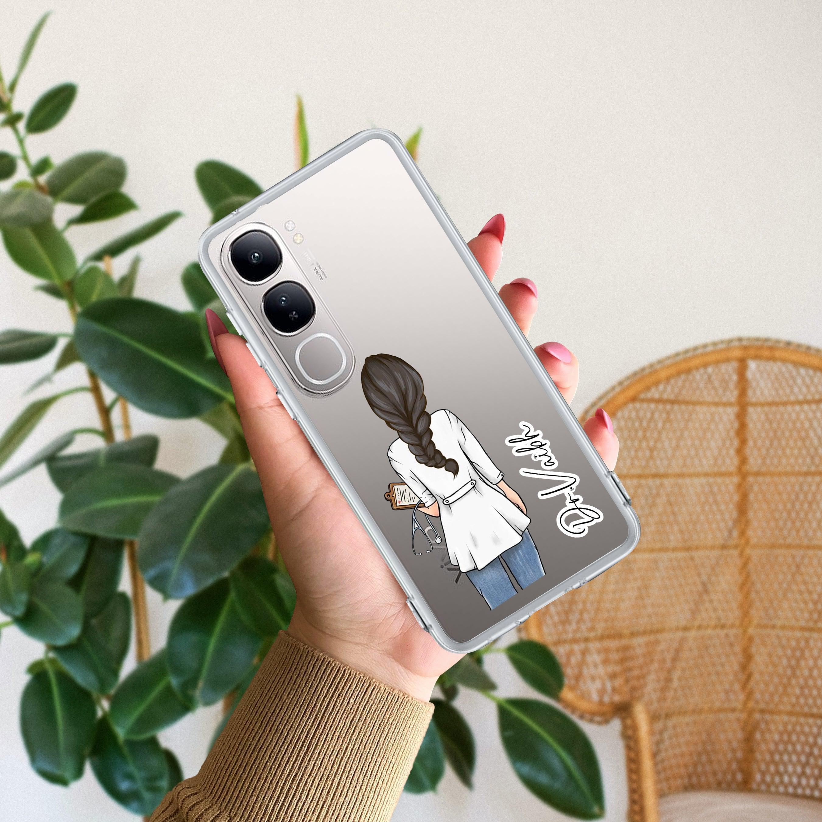 Doctor Customized Transparent Silicon Case For Vivo V21 5G