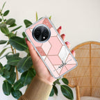 Marble Pink Customize Anti Yellow Case For Oppo F27 Pro Plus 5G