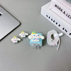 3D Cute Cartoon Doll Charger Case