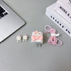 3D Cute Cartoon Doll Charger Case