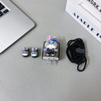 3D Cute Patrol Rabbit Cartoon Doll Charger Case