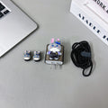 3D Cute Patrol Rabbit Cartoon Doll Charger Case