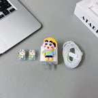 3D Cute Cartoon Doll Charger Case
