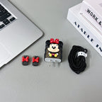 3D Cute Minnie Bow Buddy Cartoon Doll Charger Case