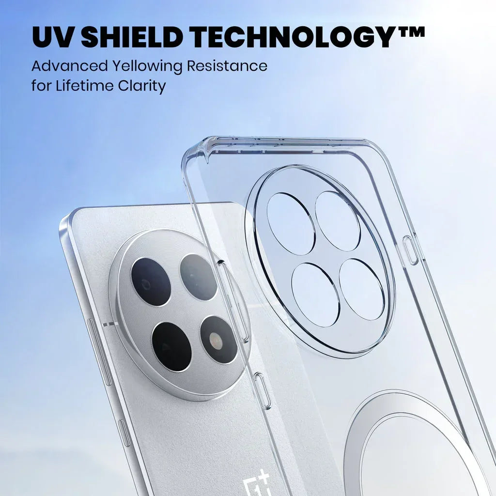 Anti Yellow Clear Case For OnePlus 13 - ShopOnCliQ