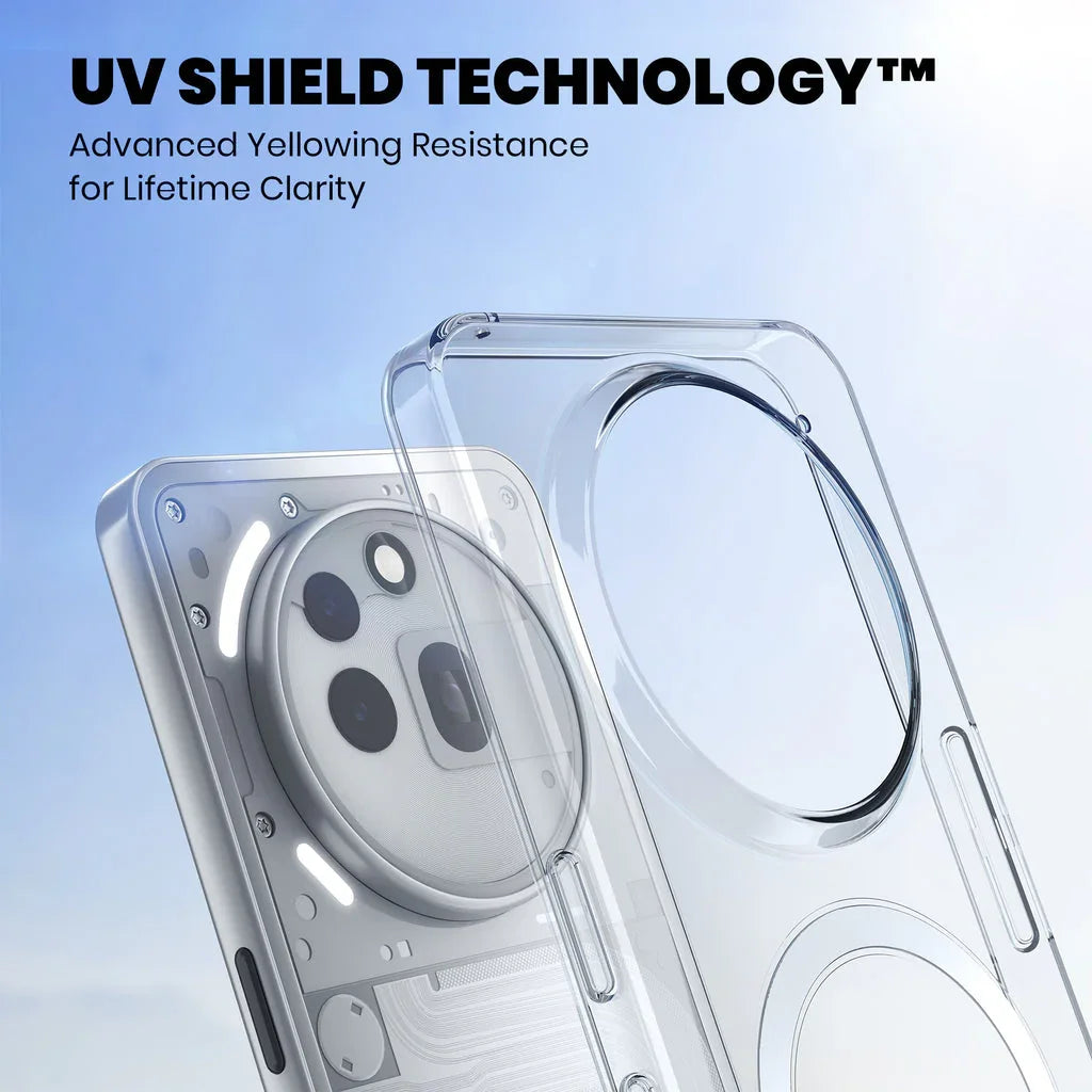 Anti Yellow Clear Case For Nothing Phone 3a Pro - ShopOnCliQ
