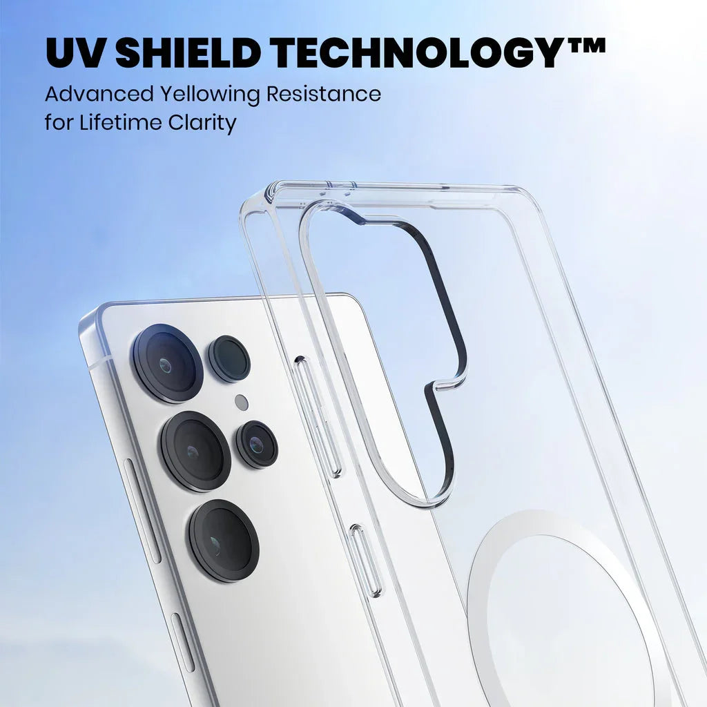 Anti Yellow Clear Case For Samsung Galaxy S24 Ultra - ShopOnCliQ